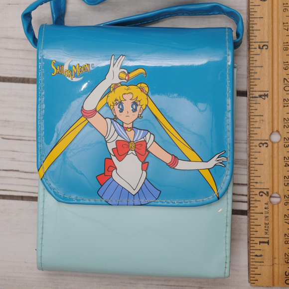Sailor Moon Handbags - new vintage sailor moon wallet purse crossbody bag